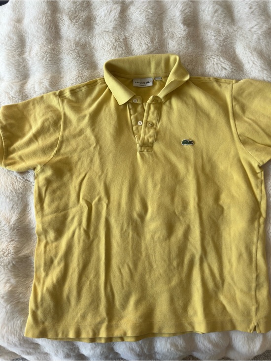 Lacoste Other - Lacoste Men's Short-Sleeve Yellow Polo Shirt